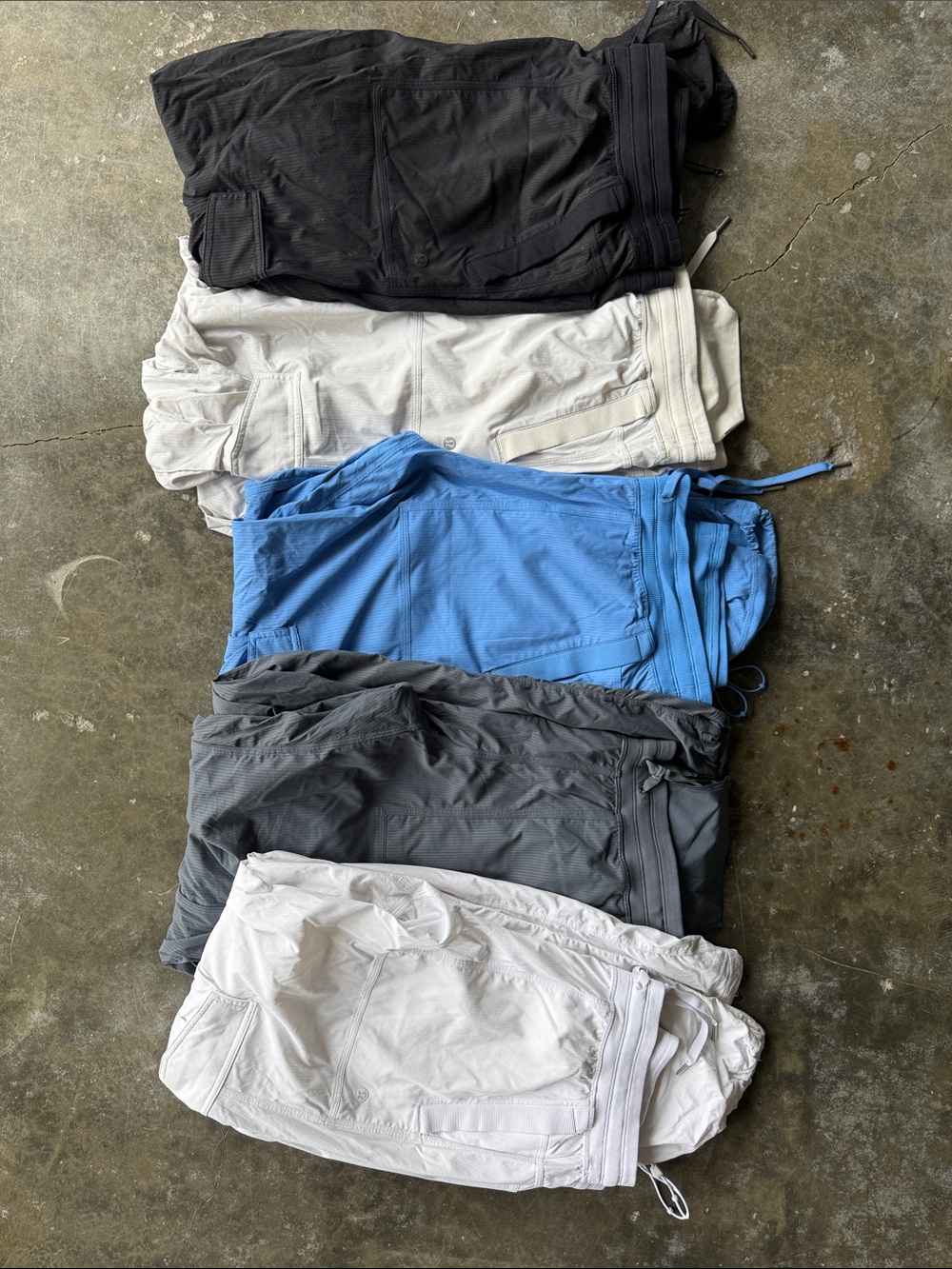 lululemon athletica Dance studio relaxed fit pants set of 5.